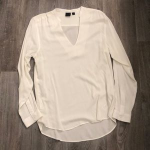 Asos Viscose V neck dress shirt